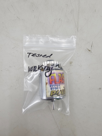 Vintage Trinity Flashpoint pointblank stock motor 27t Brushed, tested and works