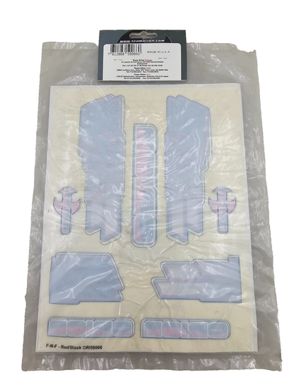 Team Orion IFMAR F-N-F Body internal graphics decal set red/black #59066 NOS