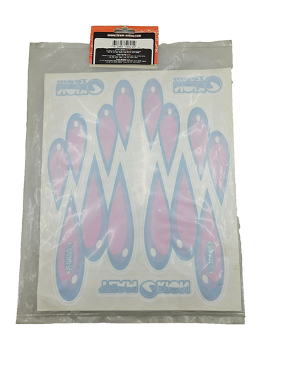 Team Orion Thunder designs NOS Internal graphics/ decals red bubbles #59021