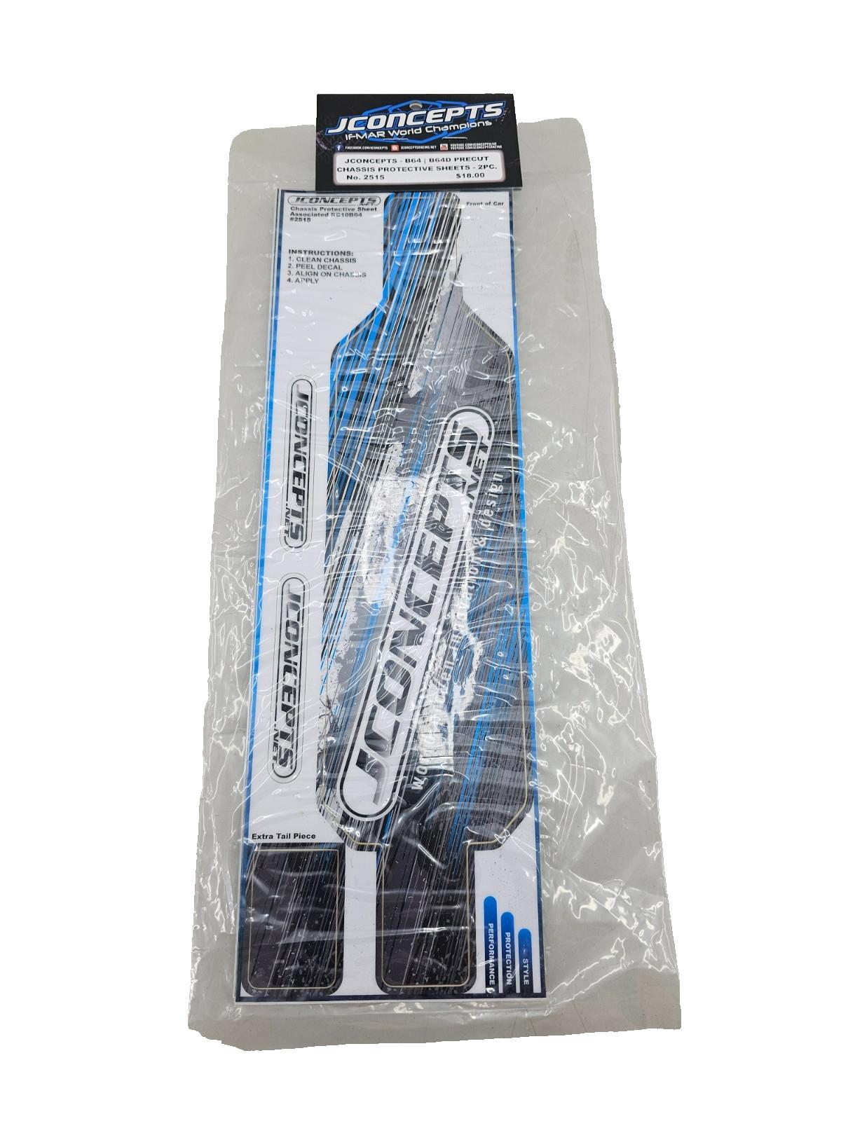 JConepts precut chassis protective sheet striker graph B64 #2515