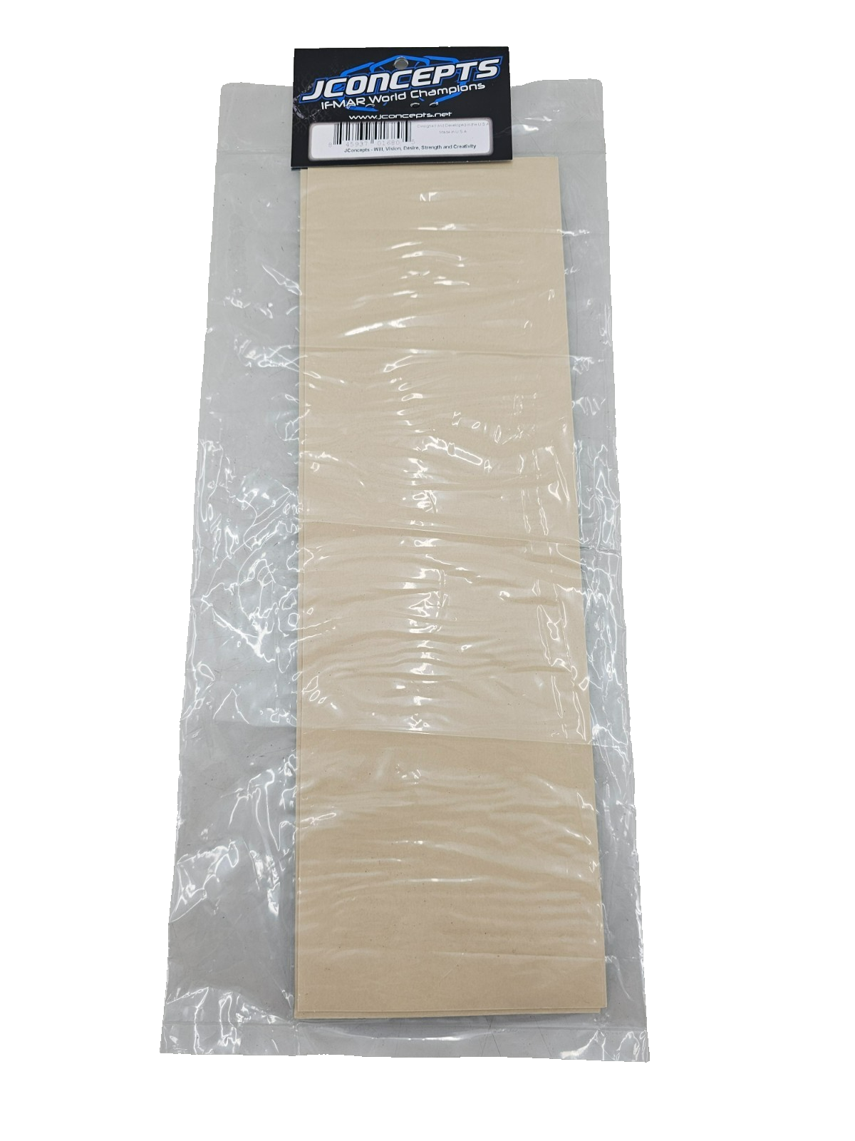 JConepts precut chassis protective sheet striker graph B64 #2515