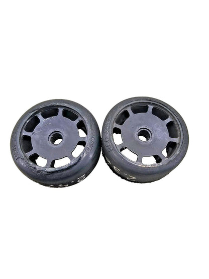 BSR (Blue) Featherweight black wheels for 1/10 pan car