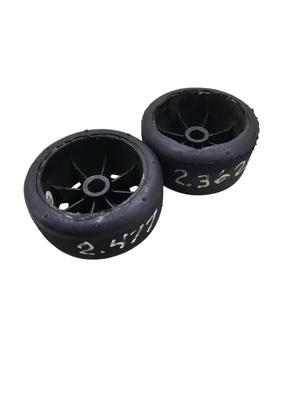 BSR (Blue) Featherweight black wheels for 1/10 pan car