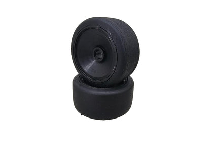 BSR (Red) Featherweight black wheels for 1/10 pan car