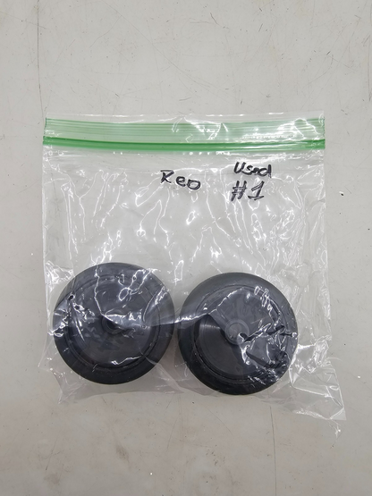 BSR (Red) Featherweight black wheels for 1/10 pan car