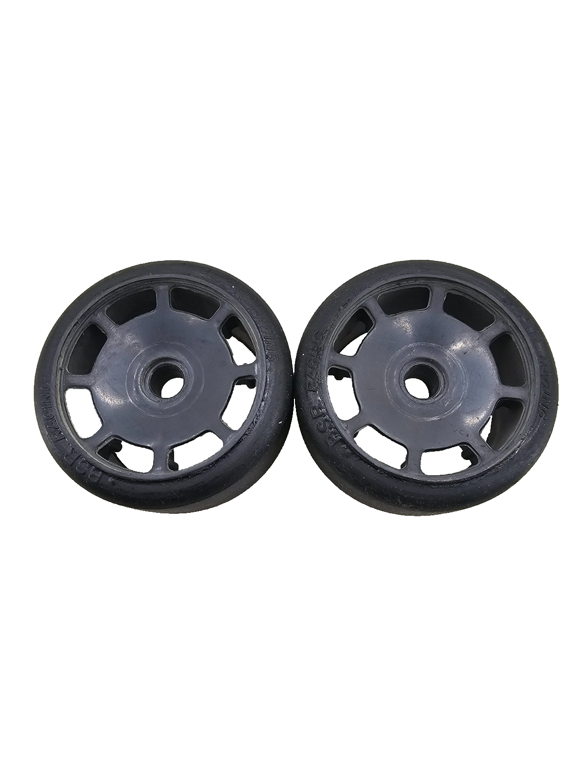 BSR (Orange) Featherweight black wheels for 1/10 pan car