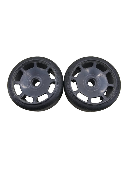 BSR (Orange) Featherweight black wheels for 1/10 pan car