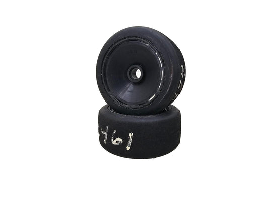 BSR (Gold) Featherweight black wheels for 1/10 pan car
