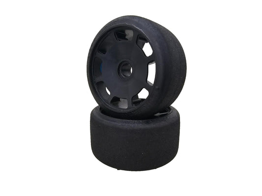 BSR (Blue) Featherweight black wheels for 1/10 pan car