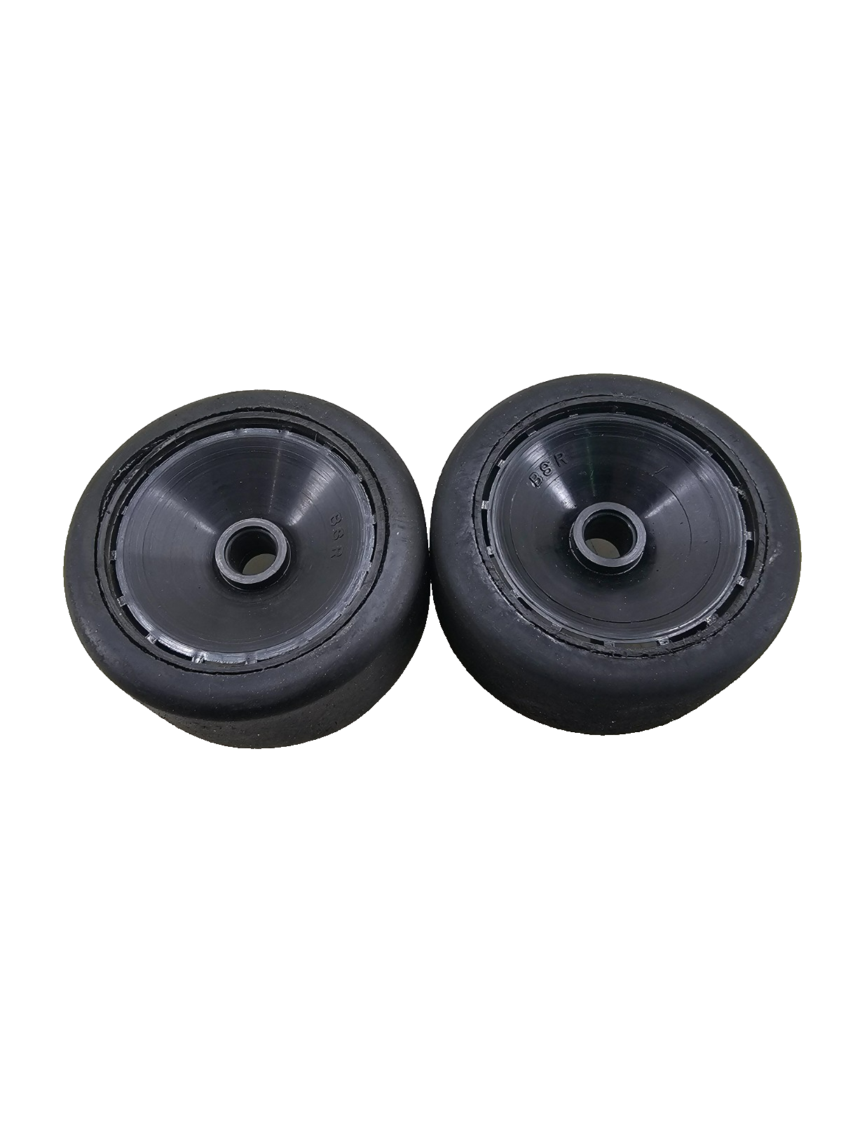 BSR (Orange) Featherweight black wheels for 1/10 pan car