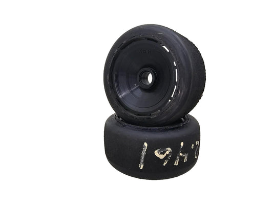 BSR (Gold) Featherweight black wheels for 1/10 pan car