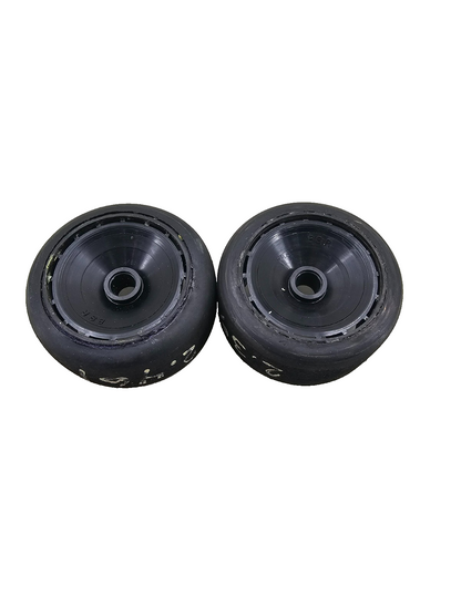 BSR (Gold) Featherweight black wheels for 1/10 pan car