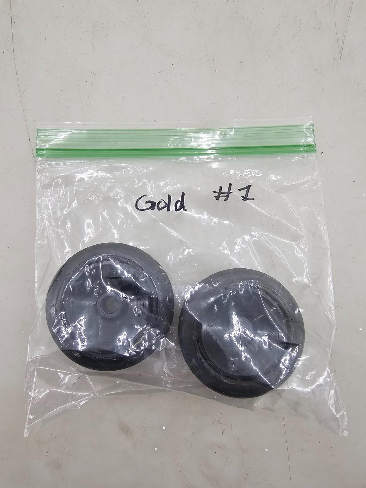 BSR (Gold) Featherweight black wheels for 1/10 pan car