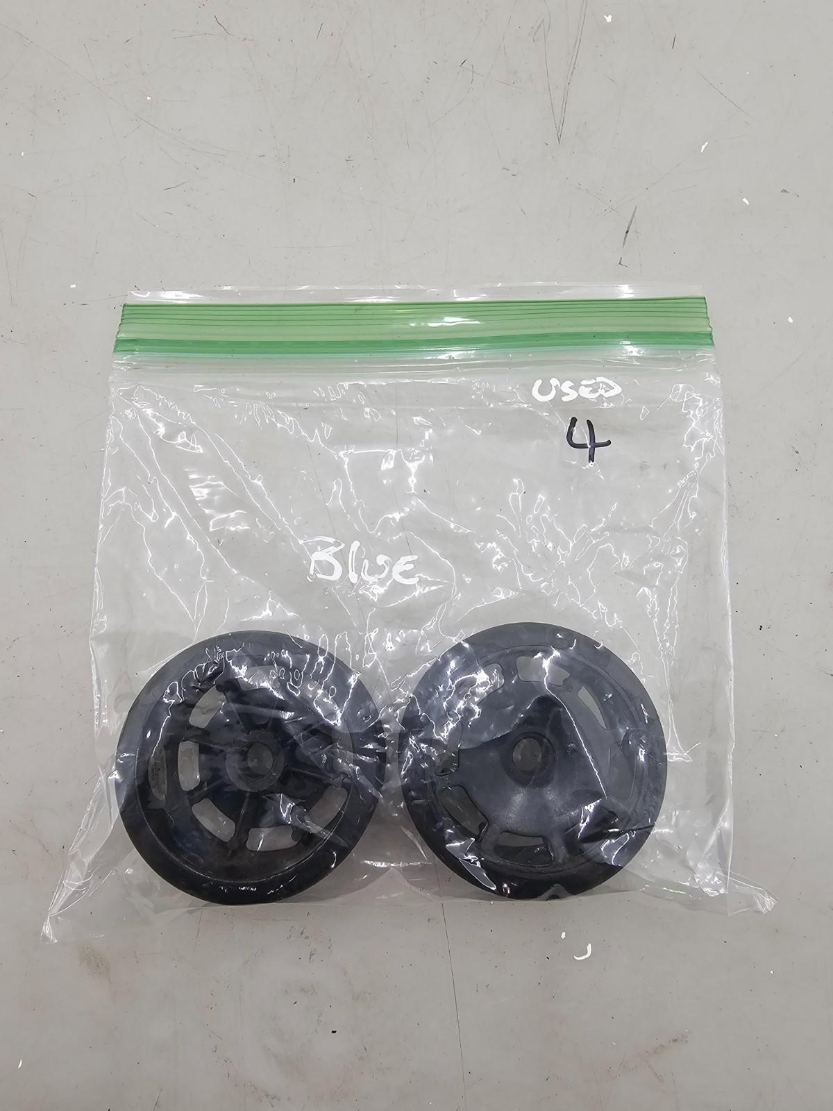 BSR (Blue) Featherweight black wheels for 1/10 pan car