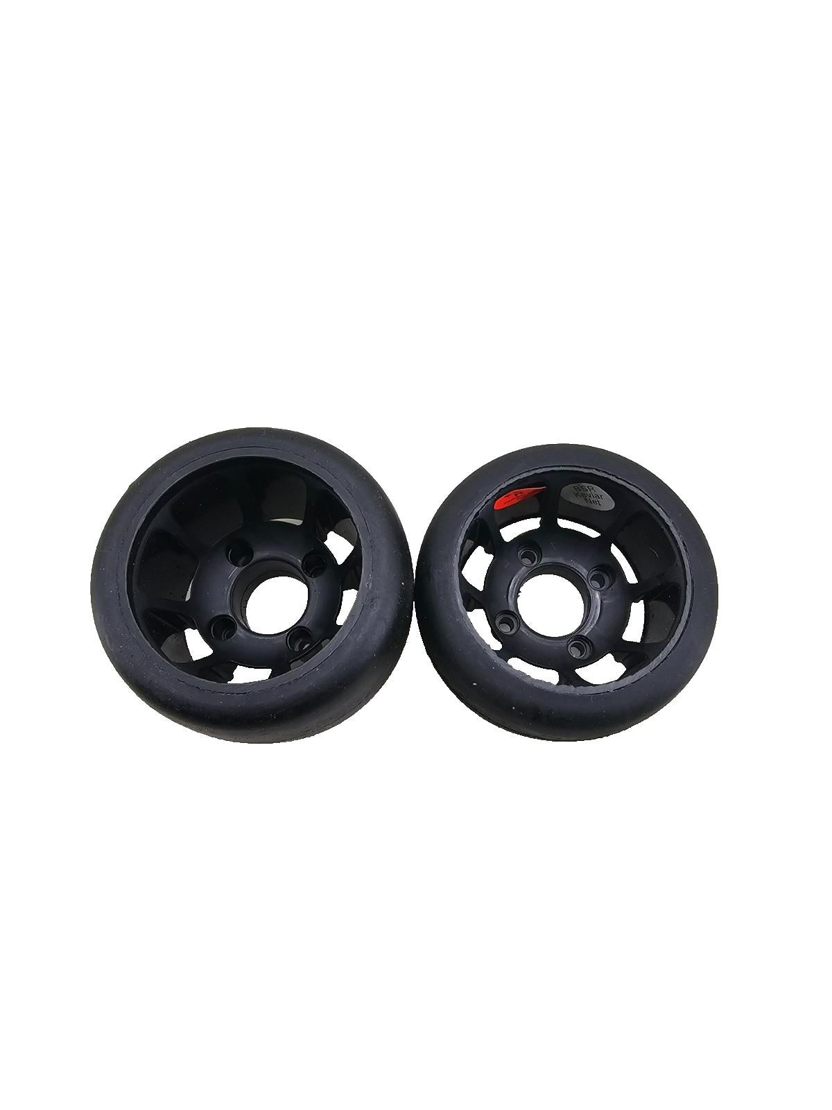 BSR (Orange) made with Kevlar net black wheels for 1/10 pan car, different sizes