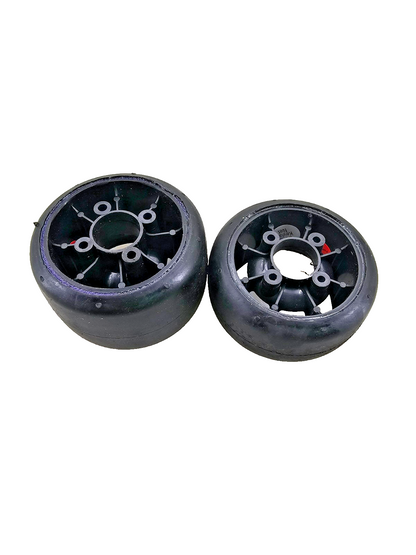 BSR (Orange) made with Kevlar net black wheels for 1/10 pan car, different sizes