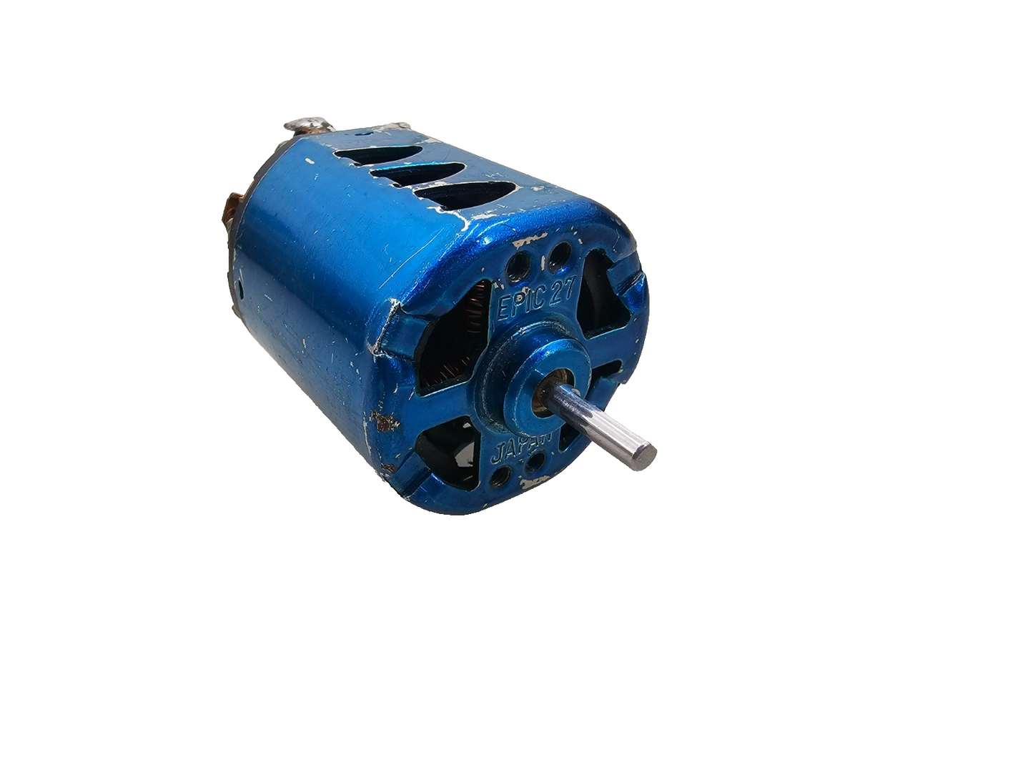 Epic 27 1/10th scale brushed rc motor, unknown brand, tested and working