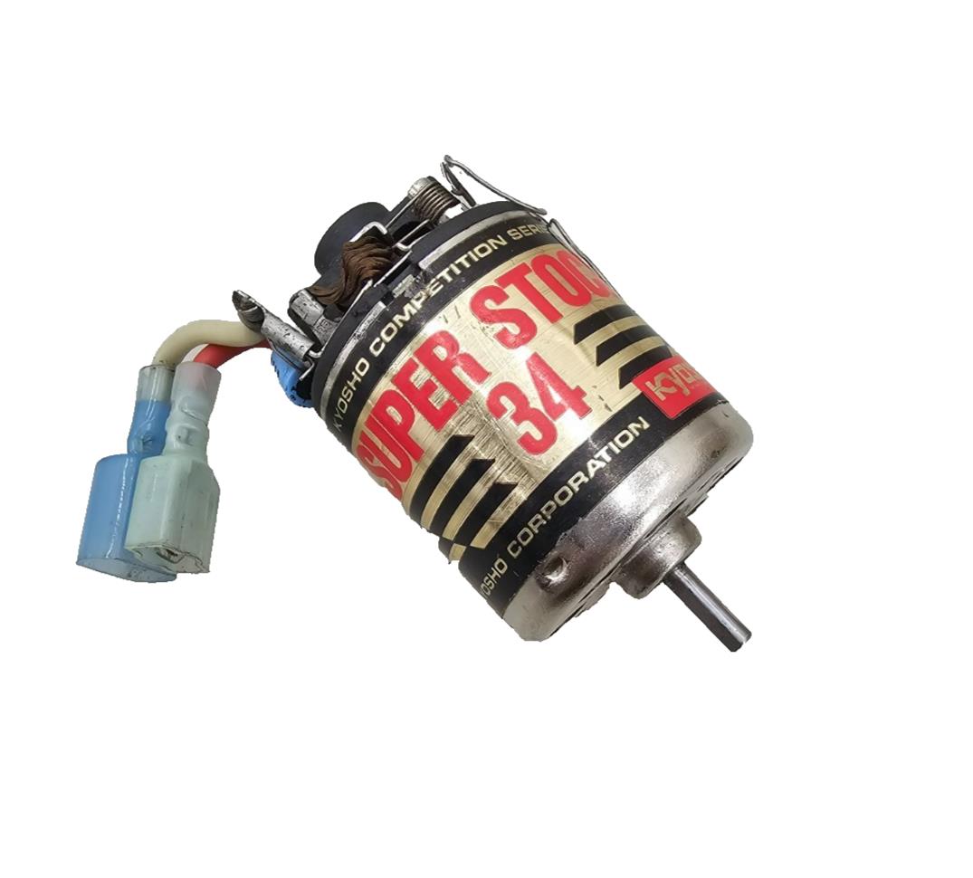 Vintage Kyosho super stock 34 brushed motor, tested and working