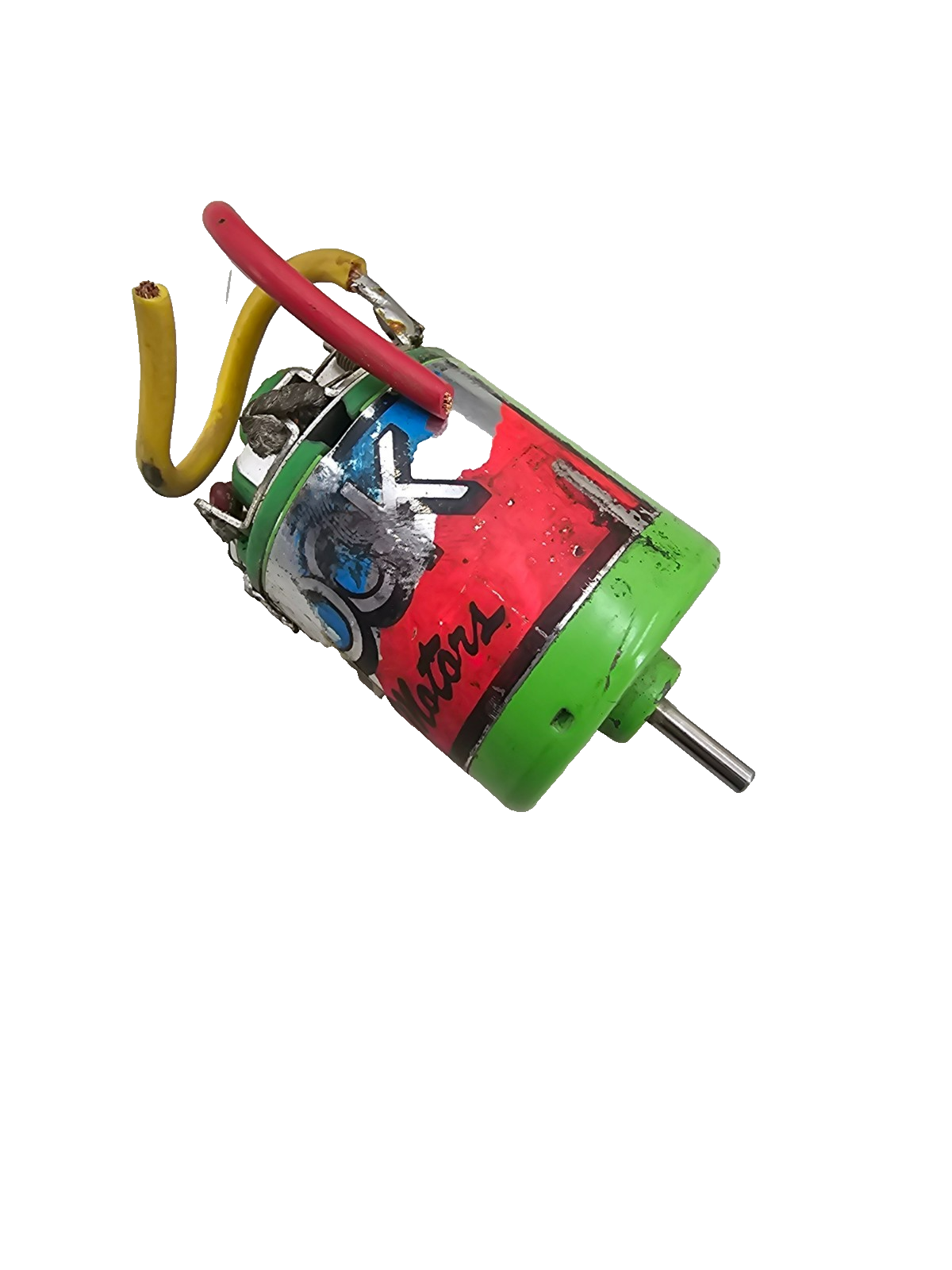 Vintage Warlock racing motor, 1/10 brushed tested and working