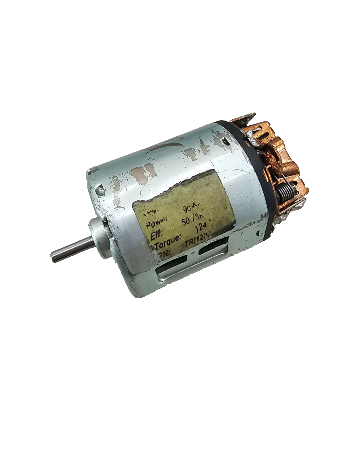Vintage Trinity 1/10th brushed motor, tested and working, no label