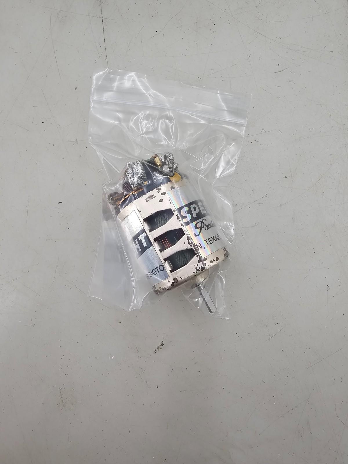 Vintage Light Speed products brushed 540 motor, tested and working