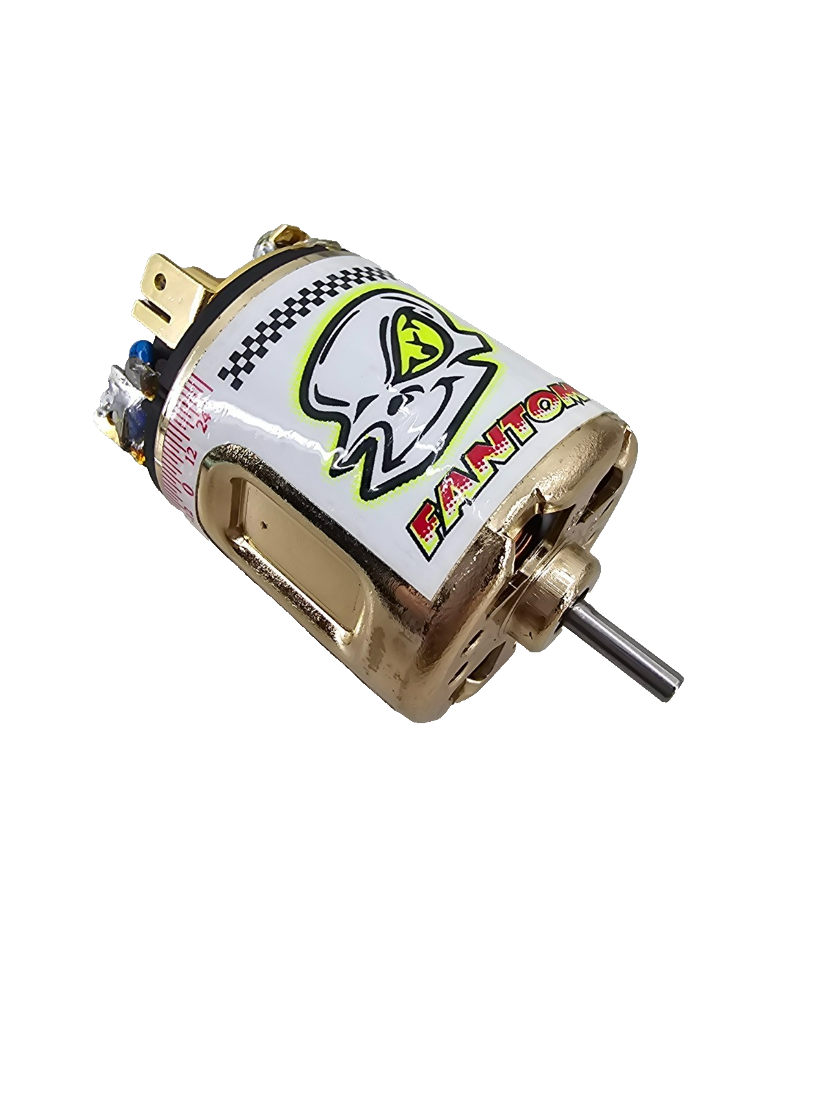 Vintage Fantom racing Pro series modified, 13x1 brushed motor Gold, unused