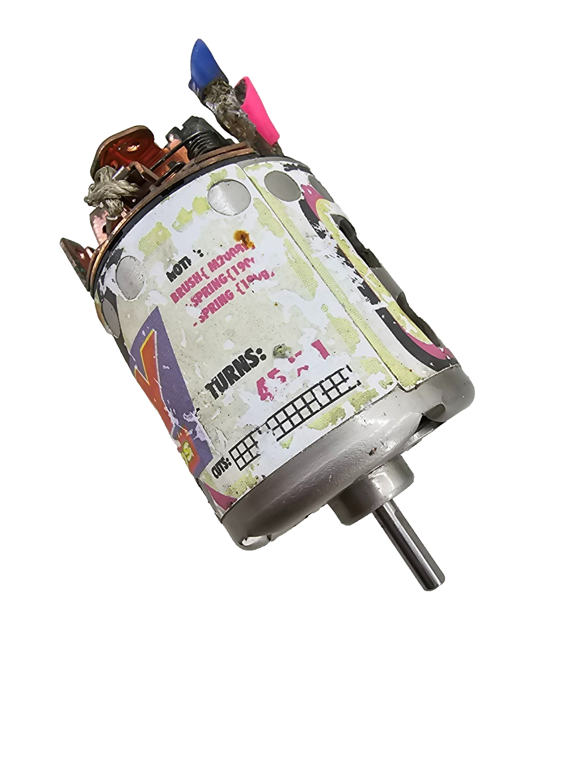Vintage Team Integy Z-Zone brushed motor 45 turn 1/10, tested and working