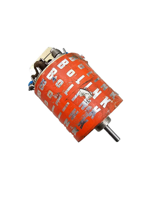 Vintage Bolink stock brushed motor, orange can, 1/10 tested and working