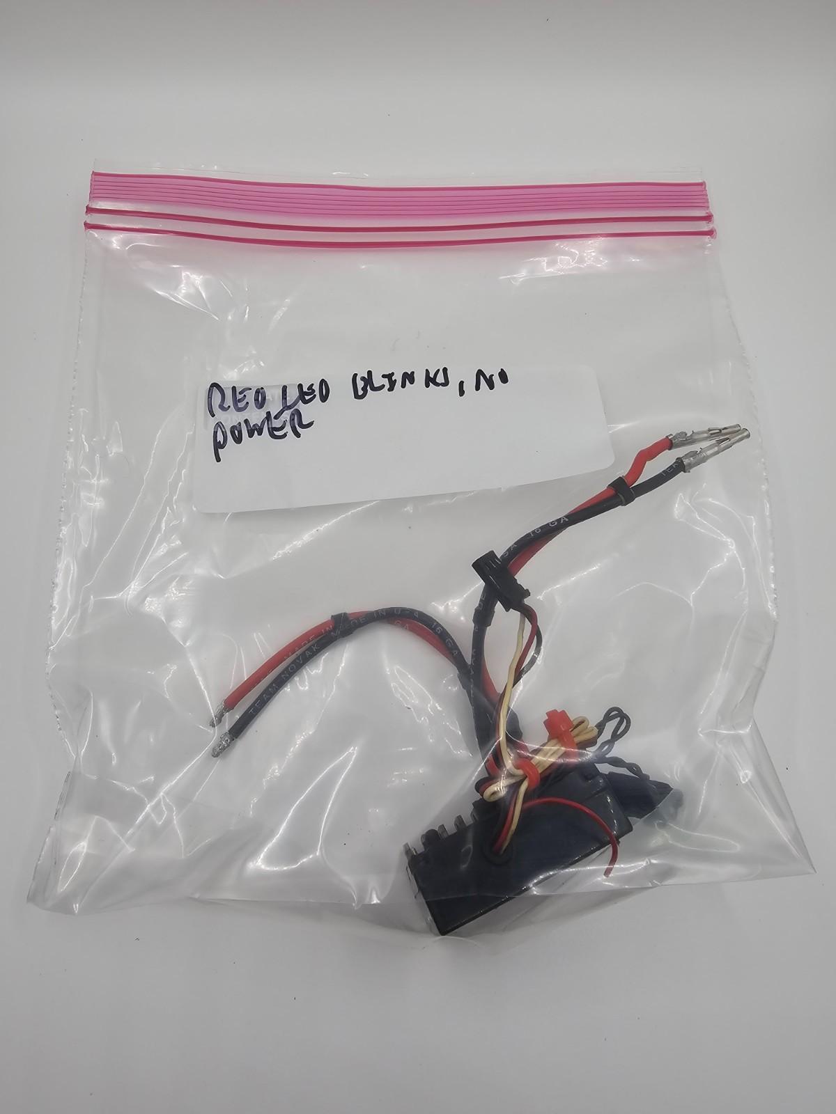 Tekin TSC G-12C ESC Tested- LED blinks, otherwise no power to motor- For repair