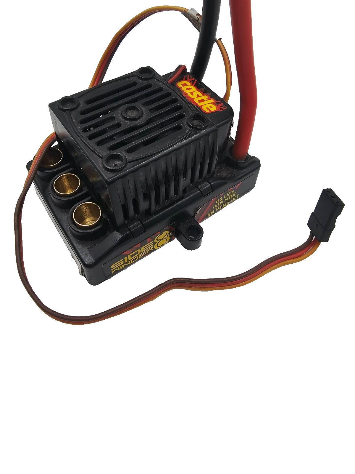 Castle Creations Sidewinder 8 Waterproof ESC, 1/8, Tested and working