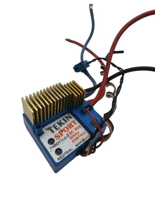 Vintage Tekin Sport ESC TSC 408, tested has no power- For parts, Repair