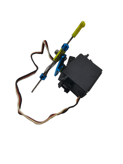 Team Associated Nitro TC3 Throttle servo S1903 W/ blue aluminum linkage, works