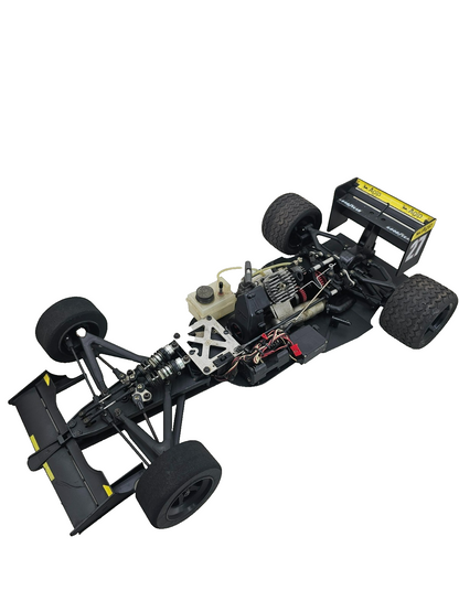 Rare, Vintage Kyosho Nitro F1 Ferrari 643 1/8th scale, good compression As Is