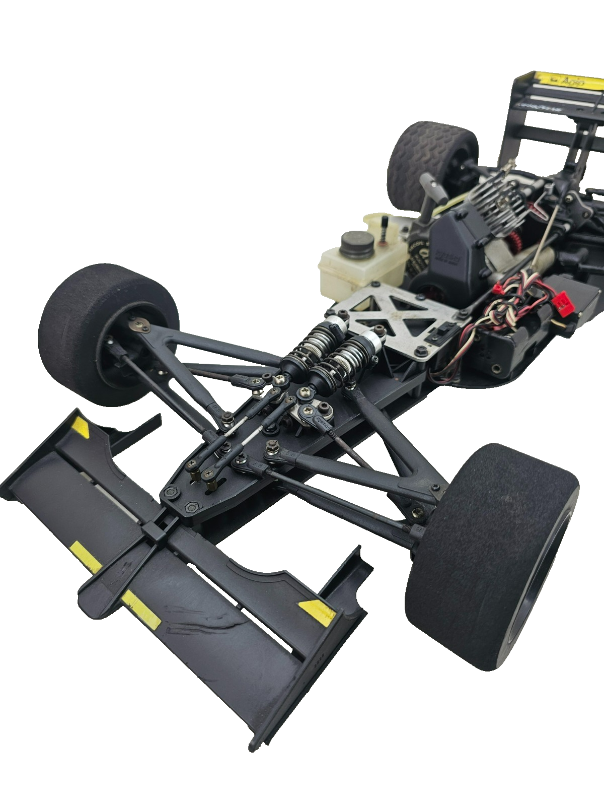 Rare, Vintage Kyosho Nitro F1 Ferrari 643 1/8th scale, good compression As Is
