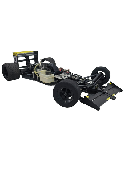 Rare, Vintage Kyosho Nitro F1 Ferrari 643 1/8th scale, good compression As Is