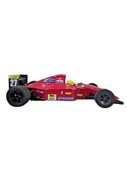 Rare, Vintage Kyosho Nitro F1 Ferrari 643 1/8th scale, good compression As Is