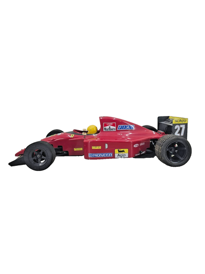 Rare, Vintage Kyosho Nitro F1 Ferrari 643 1/8th scale, good compression As Is