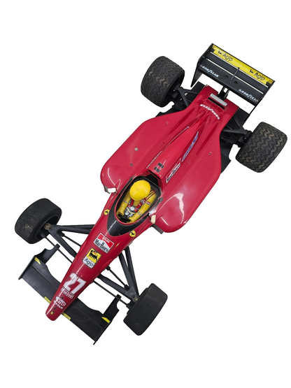 Rare, Vintage Kyosho Nitro F1 Ferrari 643 1/8th scale, good compression As Is