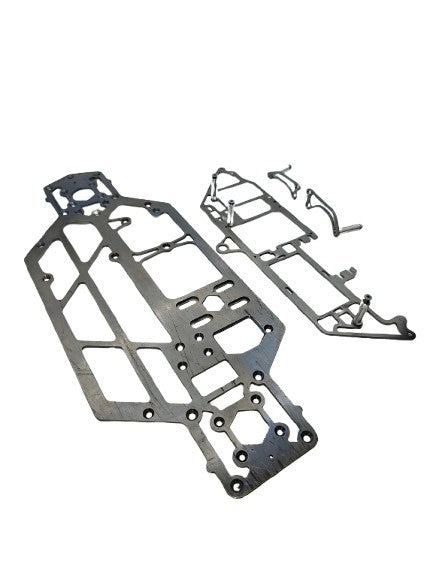 RARE Team Associated Nitro TC3  Hardcore Racing Titanium Chassis Plate