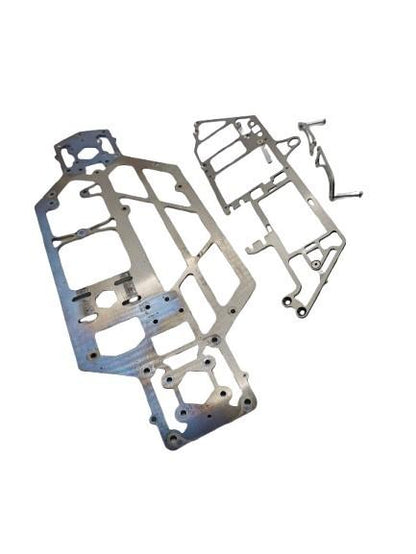 RARE Team Associated Nitro TC3  Hardcore Racing Titanium Chassis Plate