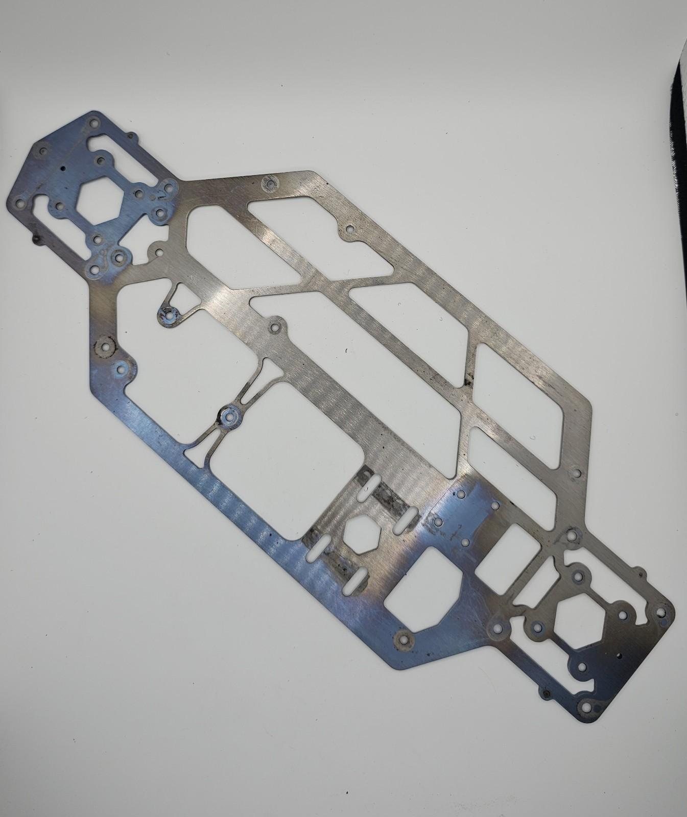 RARE Team Associated Nitro TC3  Hardcore Racing Titanium Chassis Plate