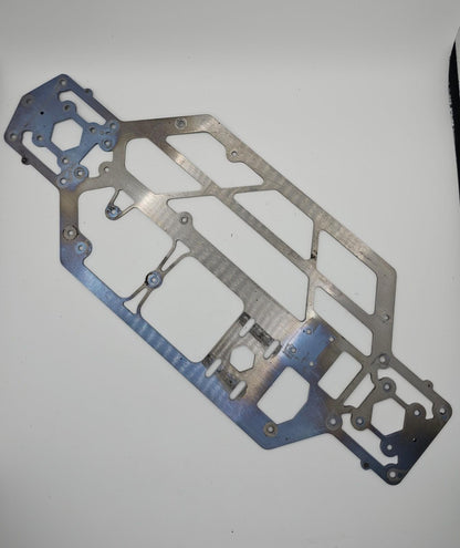 RARE Team Associated Nitro TC3  Hardcore Racing Titanium Chassis Plate