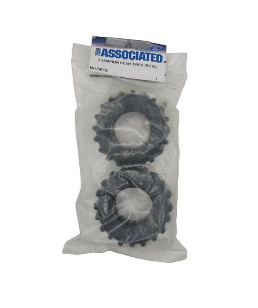 Vintage Team Associated RC10 Champion rear tires pack of 2 NOS