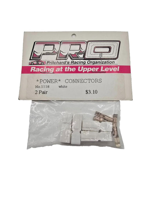 Vintage Pritchard's racing organization PRO power connectors #1118