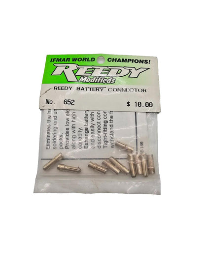 Vintage Team Associated Reedy Modifieds Battery power connectors #652 NOS