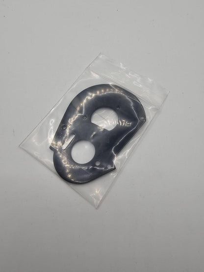 Team Associated motor plate black for B4, T4, SC10