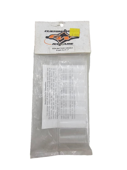 Custom Works RC battery cradle 6-cell #3224 NOS