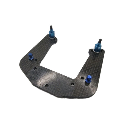 Team Associated RC10 B2 Graphite/ Carbon Shock Tower With Standoffs #9141
