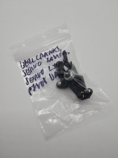 Team Associated RC10 B2 Steering bellcrank with link and servo saver