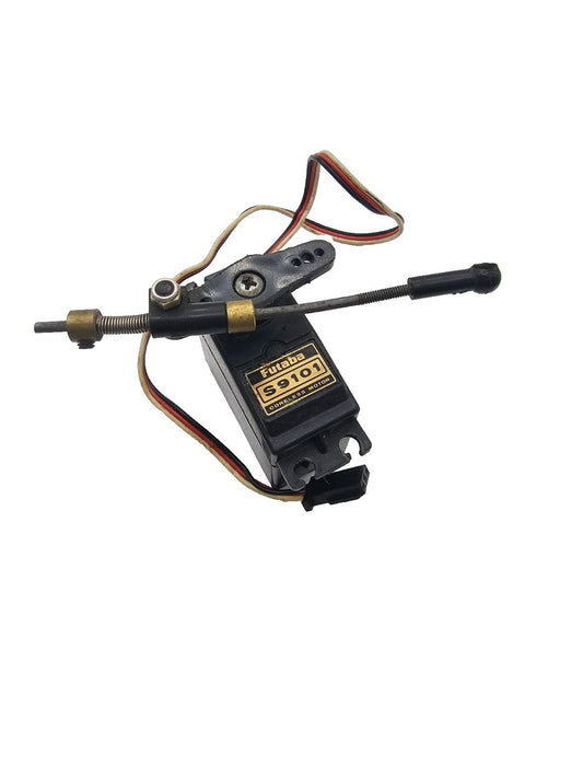Team Associated NTC3 TC3 Throttle servo, Futaba S9101 with linkage, working
